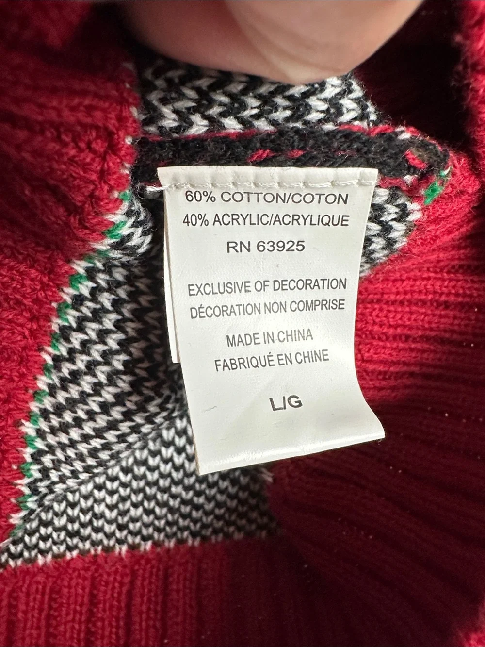 Men’s Funny Ugly Christmas Sweater Red Green Reindeer Pom Pom Rudolph